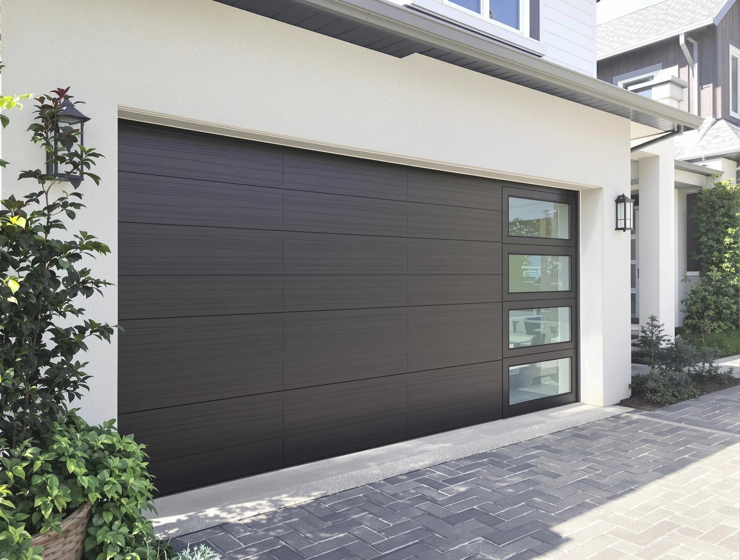 Custom garage door installation by Conyers Garage Door Repair in Conyers