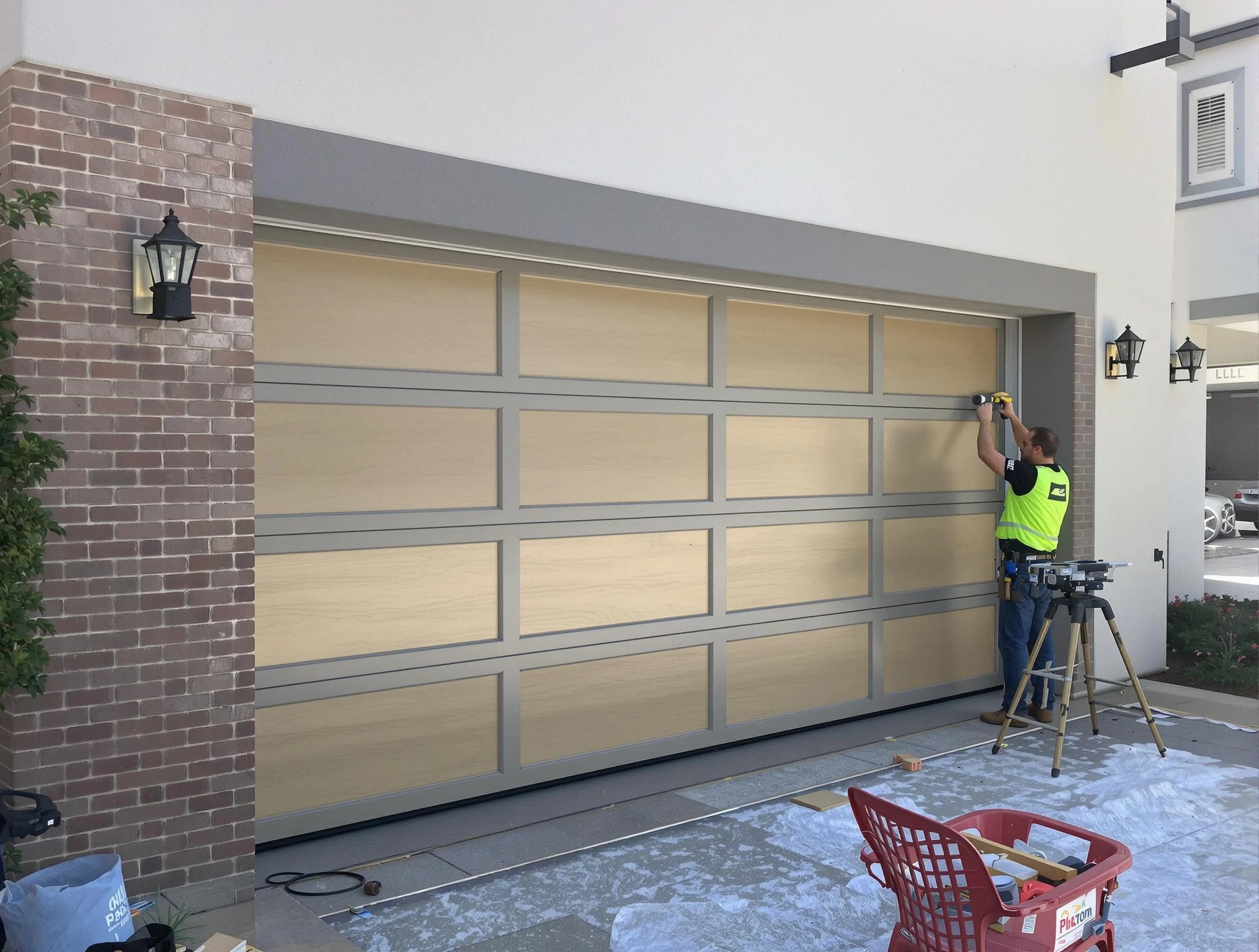 Garage door replacement service by Conyers Garage Door Repair in Conyers