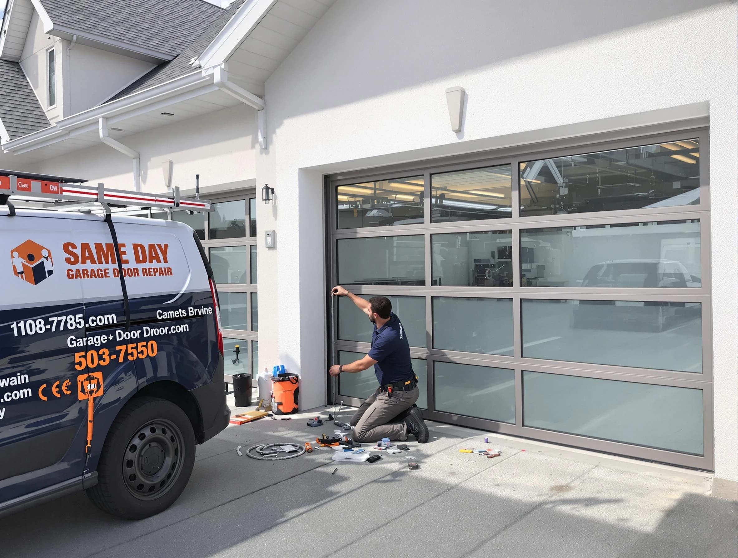 Same-day garage door repair service by Conyers Garage Door Repair in Conyers