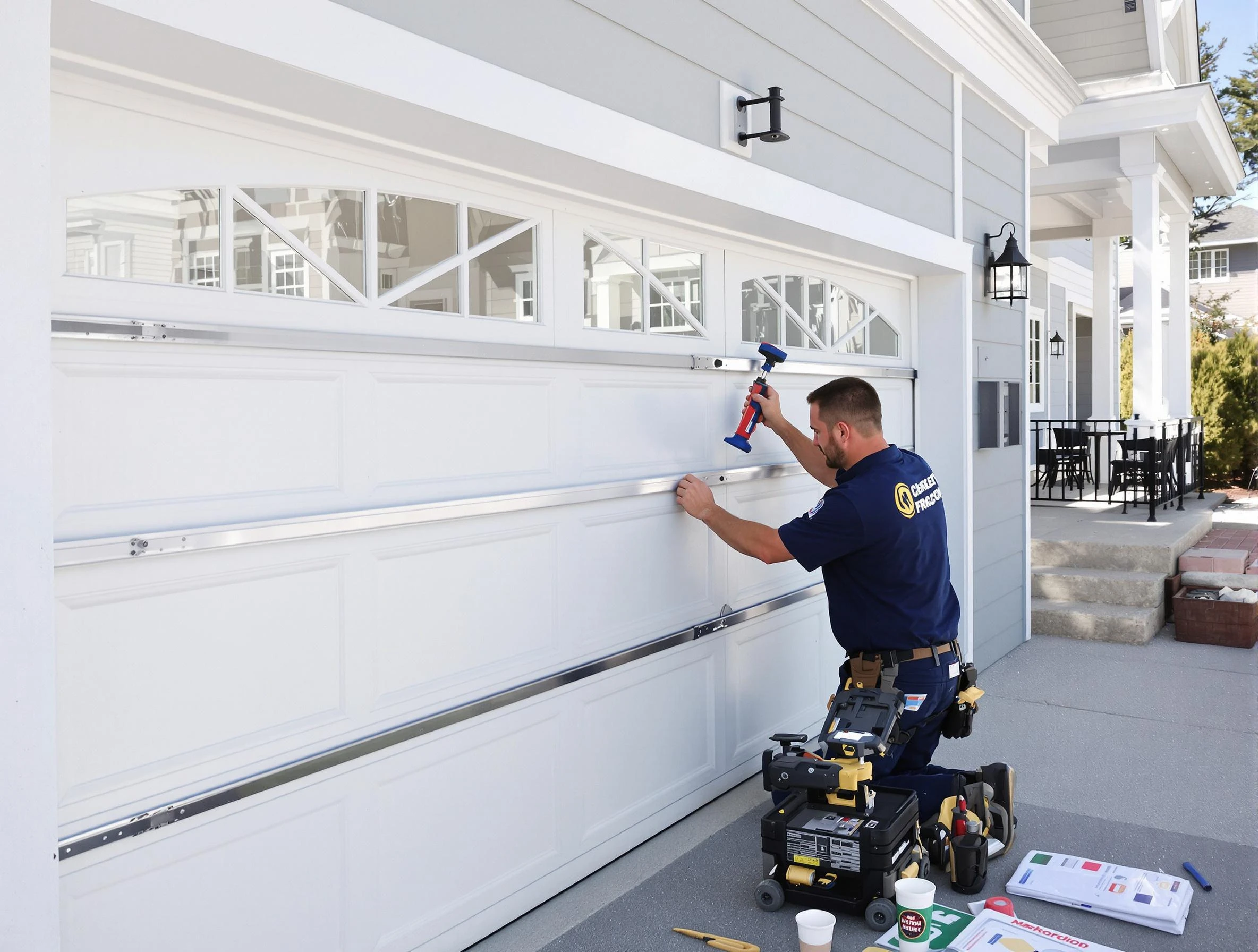 Professional garage door installation by Conyers Garage Door Repair in Conyers