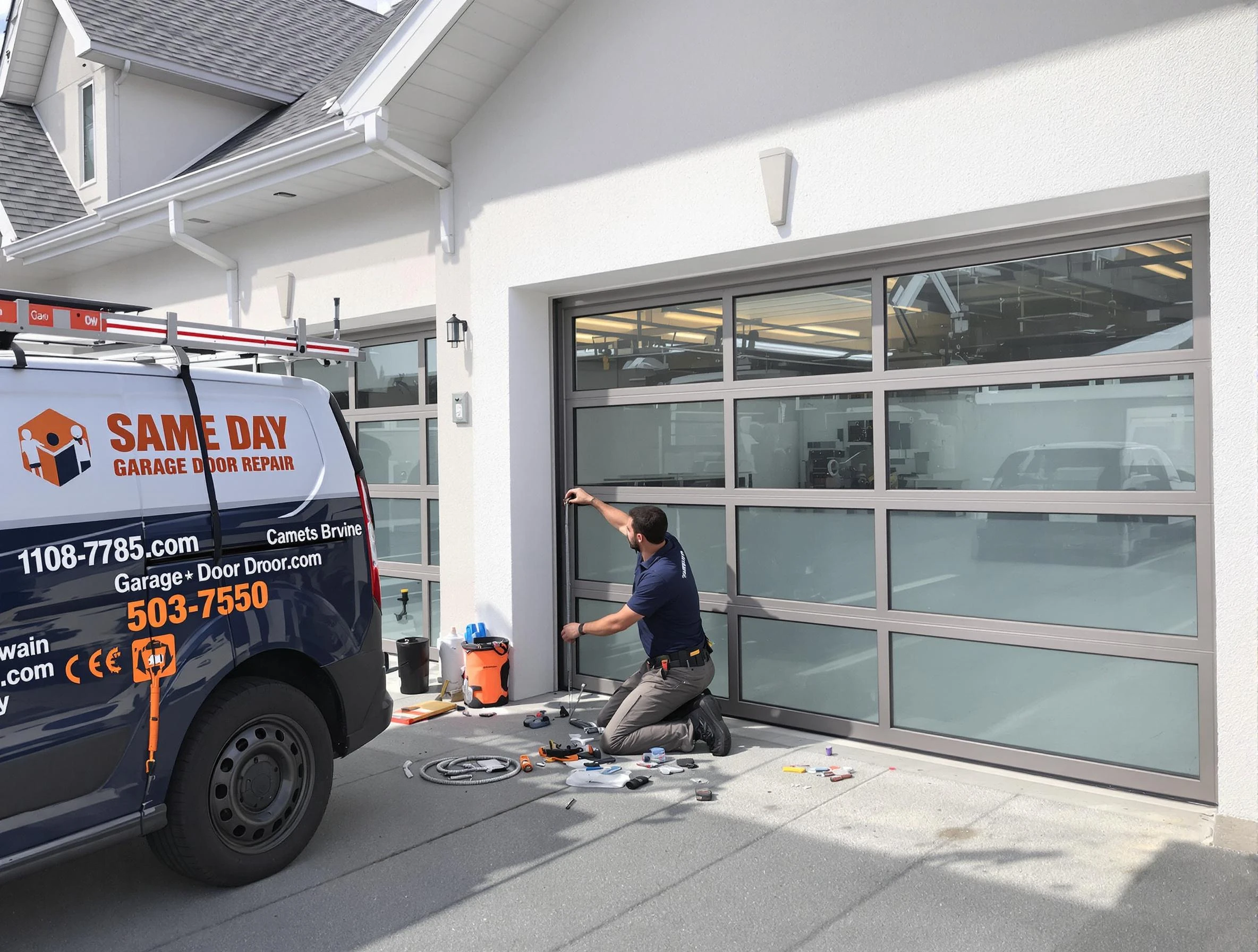 Same-day garage door repair service by Conyers Garage Door Repair in Conyers